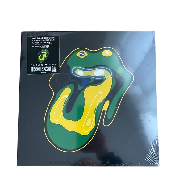 ROLLING STONES A Bigger Bang (10" CLEAR Vinyl‎ LP SINGLE, RSD 2021) NEW sealed - Picture 1 of 4